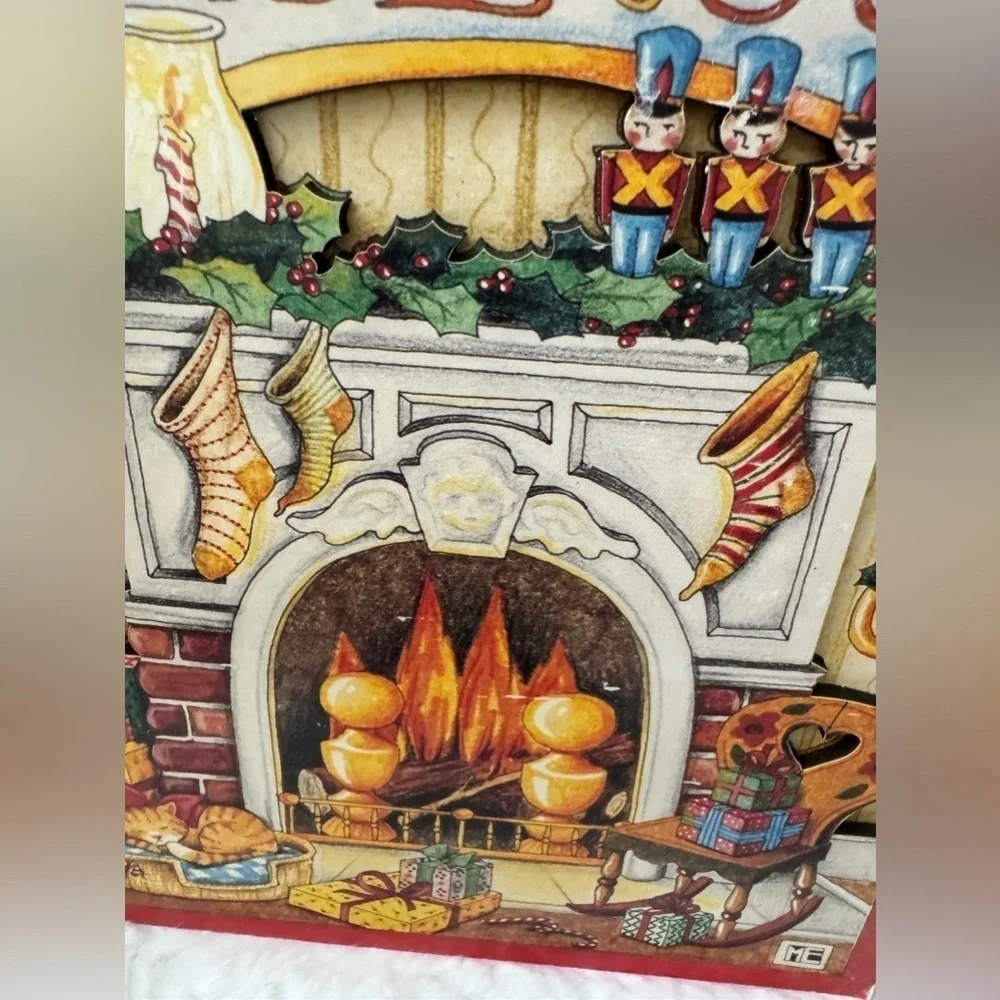 Vintage Mary Engelbreit Cards to Keeps Christmas Decor 90’s Collectible Granny